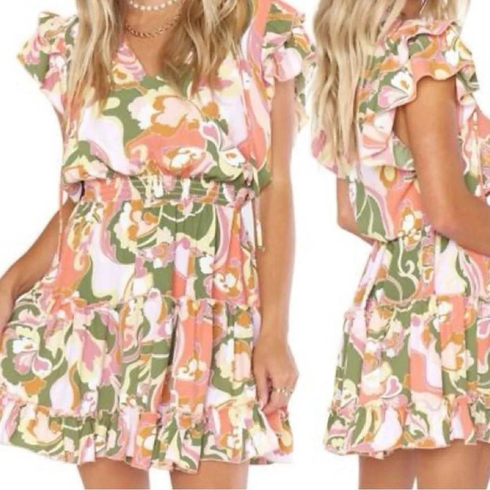 Show Me Your Mumu Wild Dreams Mini Dress